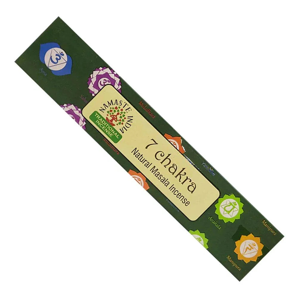 Incense Stick - Namaste India - 7 Chakra 15g
