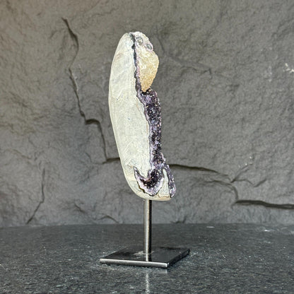 Natural amethyst geode galaxy crystal 
