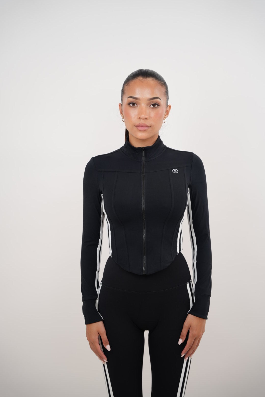 I Am Motivated Black Jacket - Fitness, Yoga