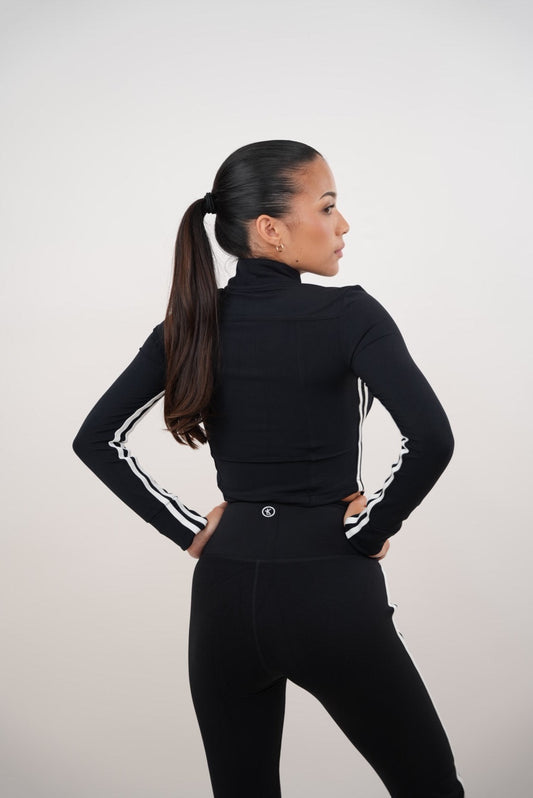 I Am Motivated Black Jacket - Fitness, Yoga