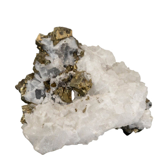 Quartz and Pyrite Cluster