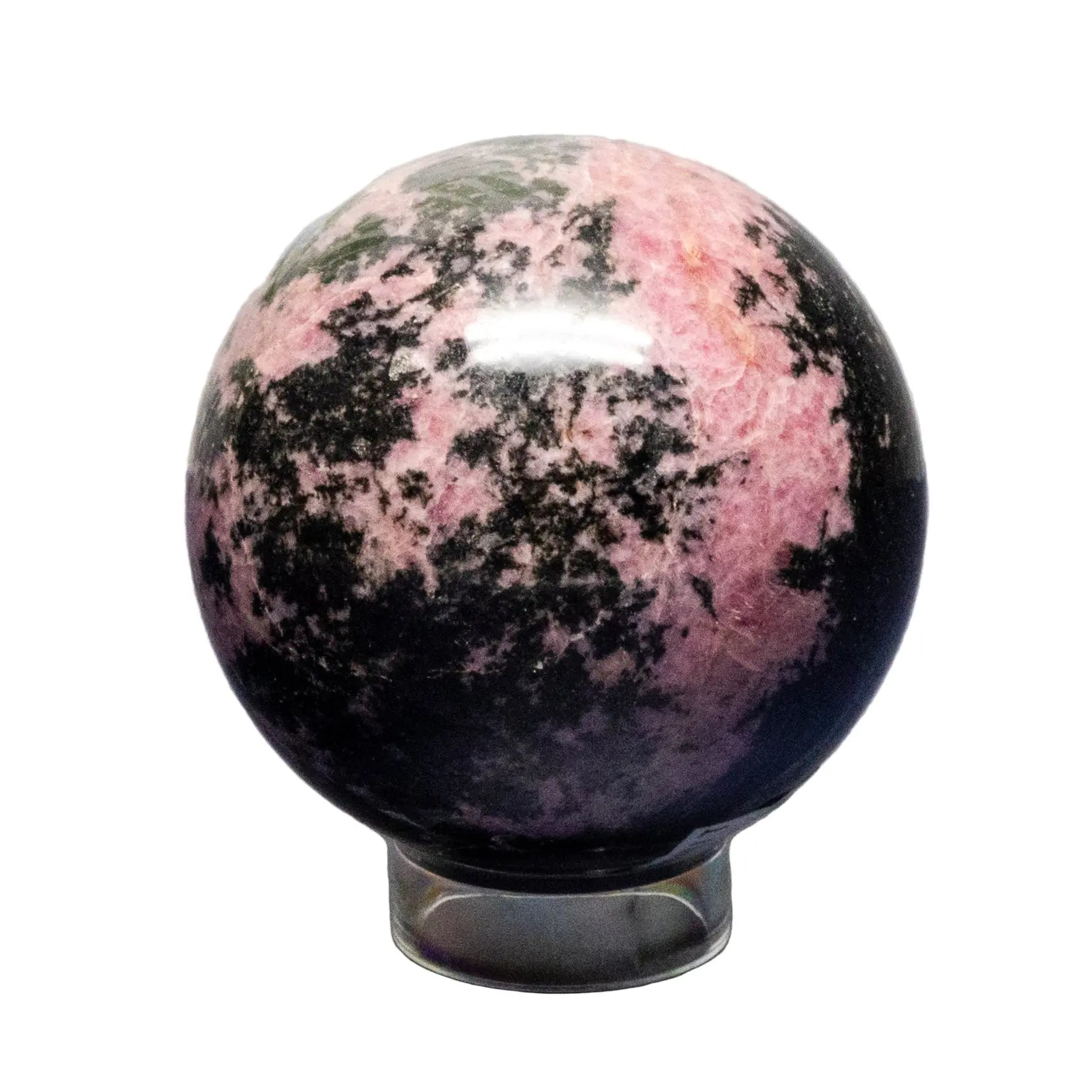 Rhodonite Spheres 62-83mm Crystal Destiny