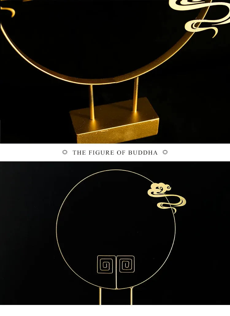 Large Handmade Green Buddha Statue - Meditation, Yoga Studio, Home Decor