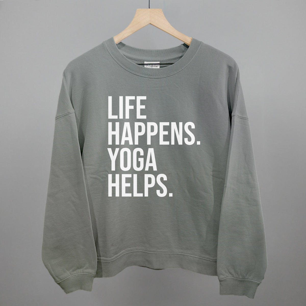 Life Happens Yoga Helps shirt