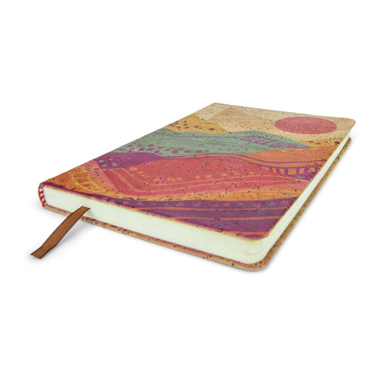 Spirit Rising Cork Journal - Yoga