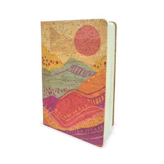 Spirit Rising Cork Journal - Yoga