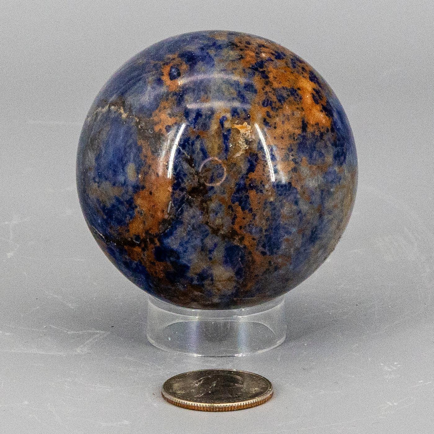 Sunset Sodalite XL Sphere 65mm