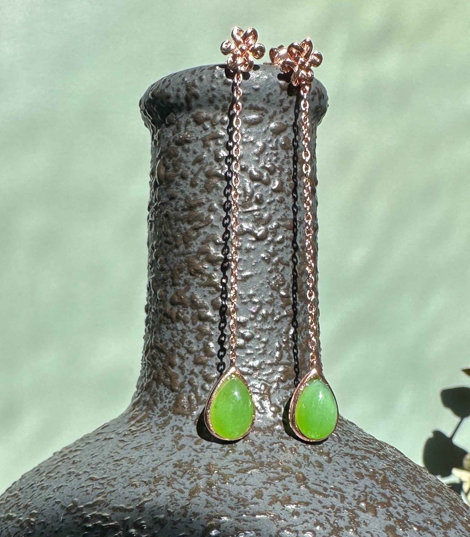 AA Jade Earrings, 424 - Ethereal Essentials