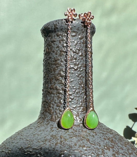 AA Jade Earrings, 424 - Ethereal Essentials