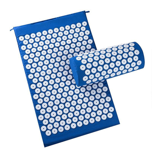 Acupressure Massager Mat Relieve Stress Pain Yoga Mat Natural Relief Stress Tension Body Massage Pillow Cushion - Ethereal Essentials