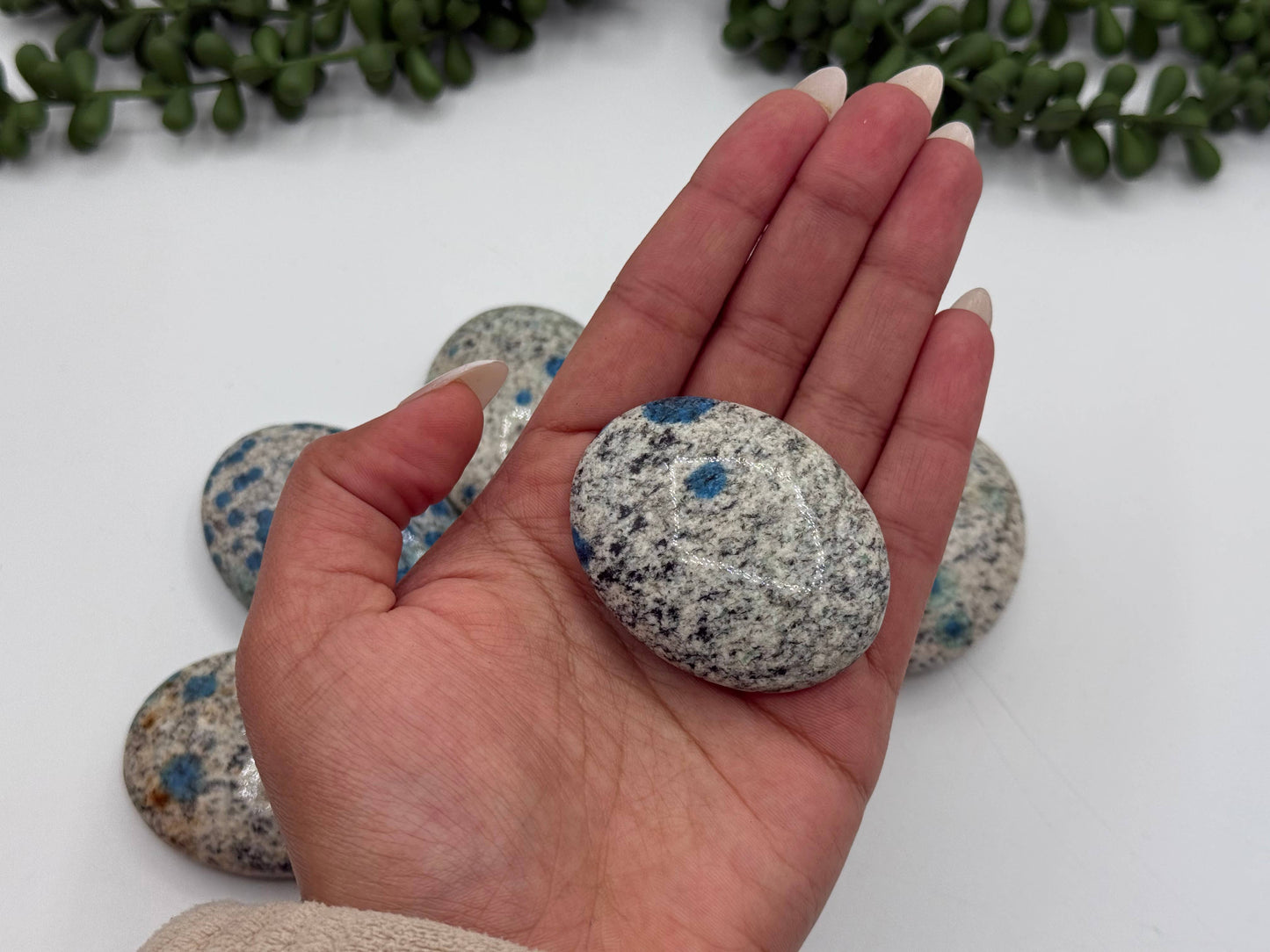 K2 Jasper Palm Stones Meraki Gemstones