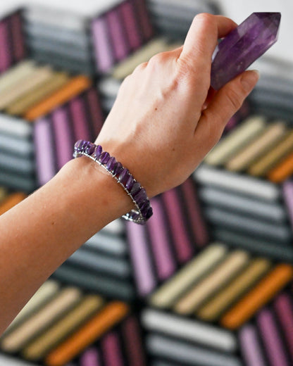 Amethyst Bangle - Ethereal Essentials