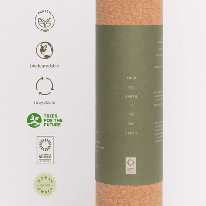 Ananday Cork Yoga Mat - Ethereal Essentials