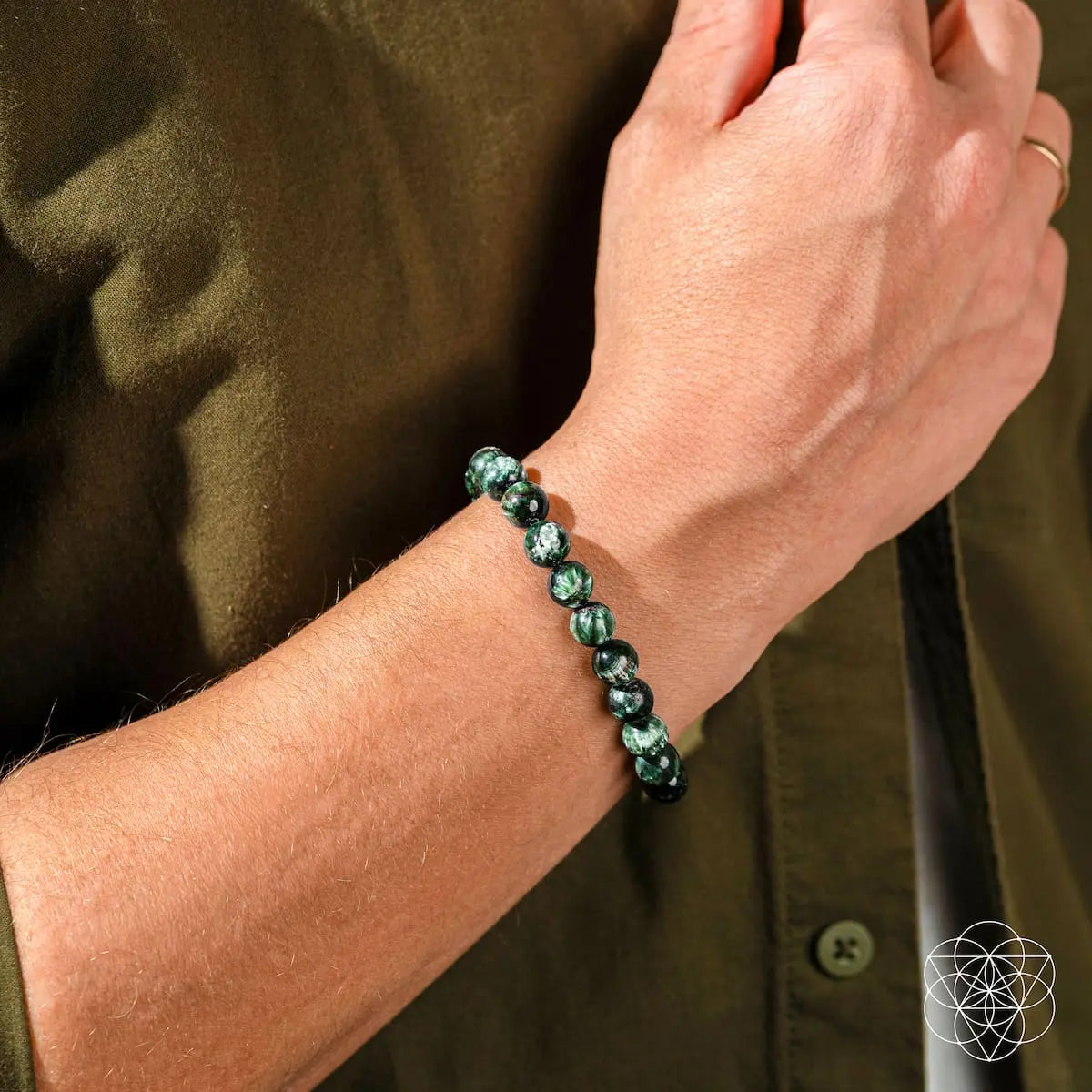 Angel Energy – Rare Seraphinite Bracelet of Transformation Conscious Items