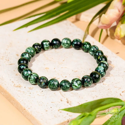 Angel Energy – Rare Seraphinite Bracelet of Transformation Conscious Items