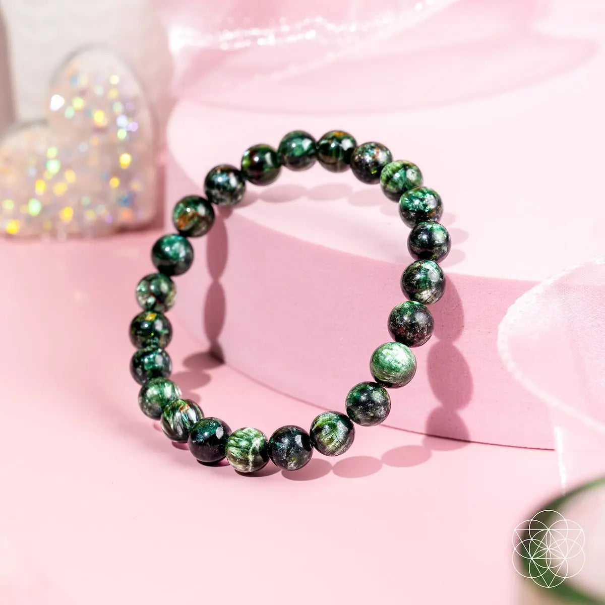 Angel Energy – Rare Seraphinite Bracelet of Transformation Conscious Items