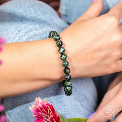 Angel Energy – Rare Seraphinite Bracelet of Transformation Conscious Items