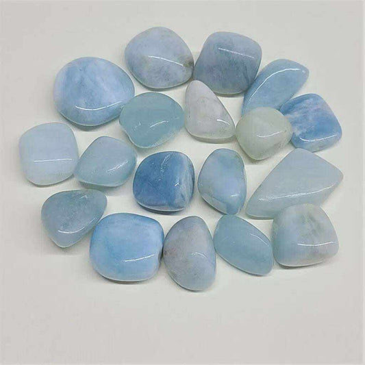 Aquamarine Tumbled Pocket Stone