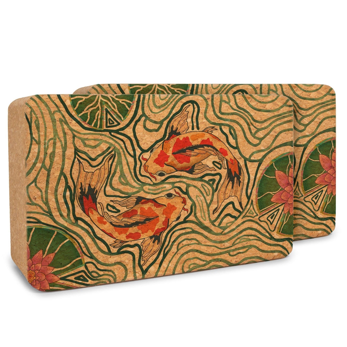 Artist Cork Yoga Block Set - Ethereal Essentials