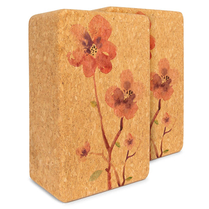 Artist Cork Yoga Block Set - Ethereal Essentials