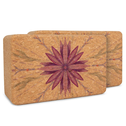 Artist Cork Yoga Block Set - Ethereal Essentials