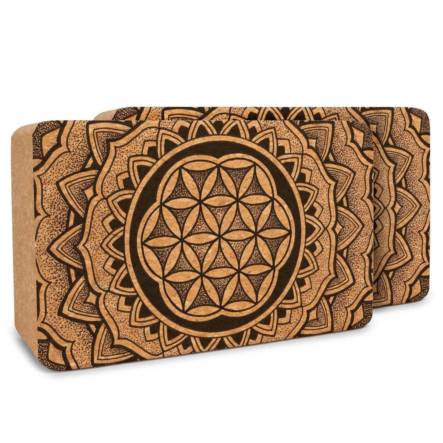 Artist Cork Yoga Block Set - Ethereal Essentials