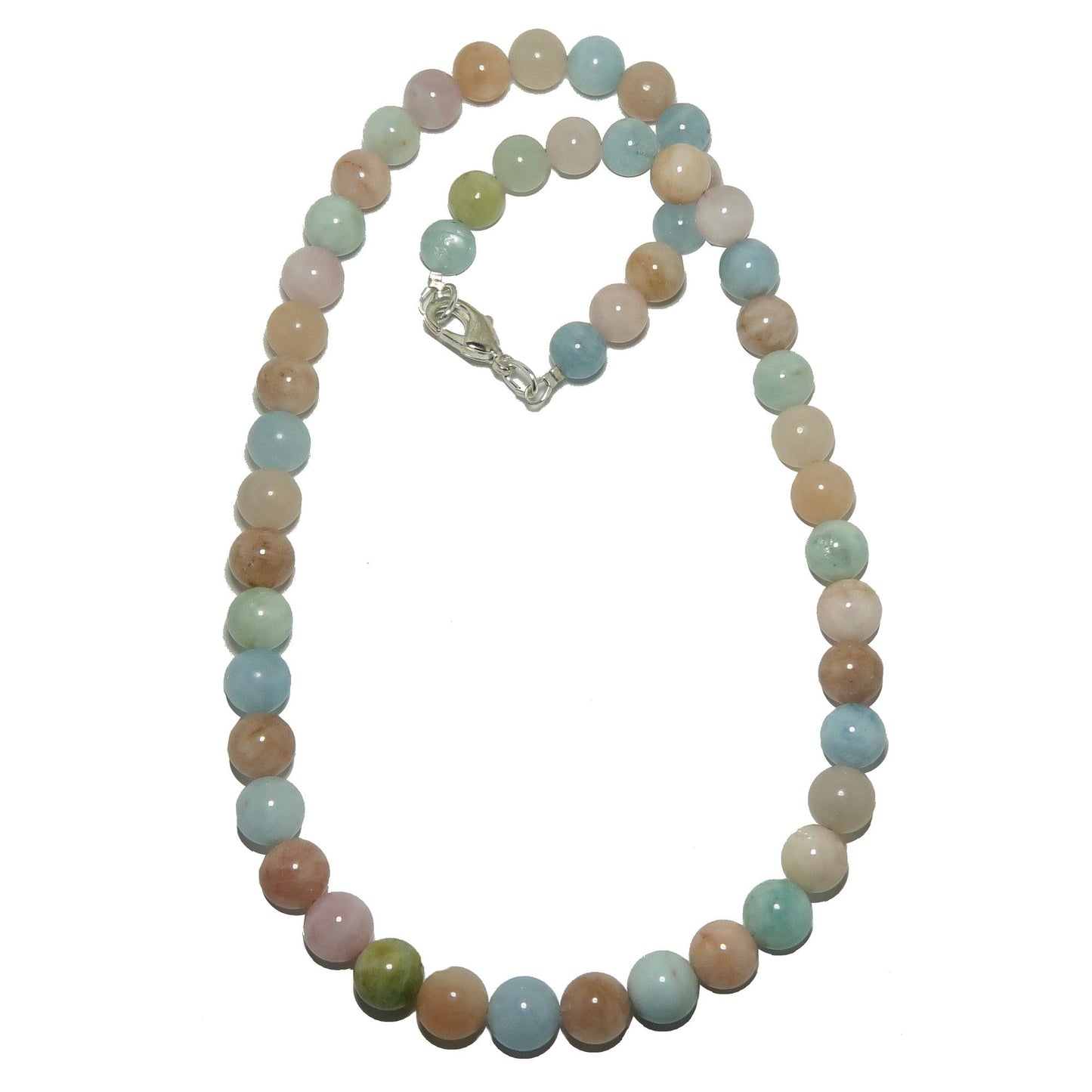 Beryl Necklace Aquamarine Morganite Heliodor