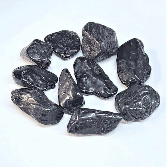 Black Tourmaline Tumbled Pocket Stone
