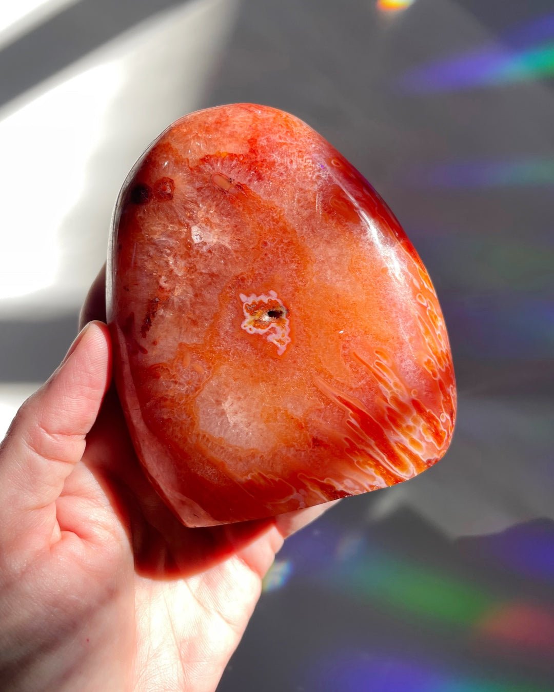 Carnelian Agate Freeform - Ethereal Essentials
