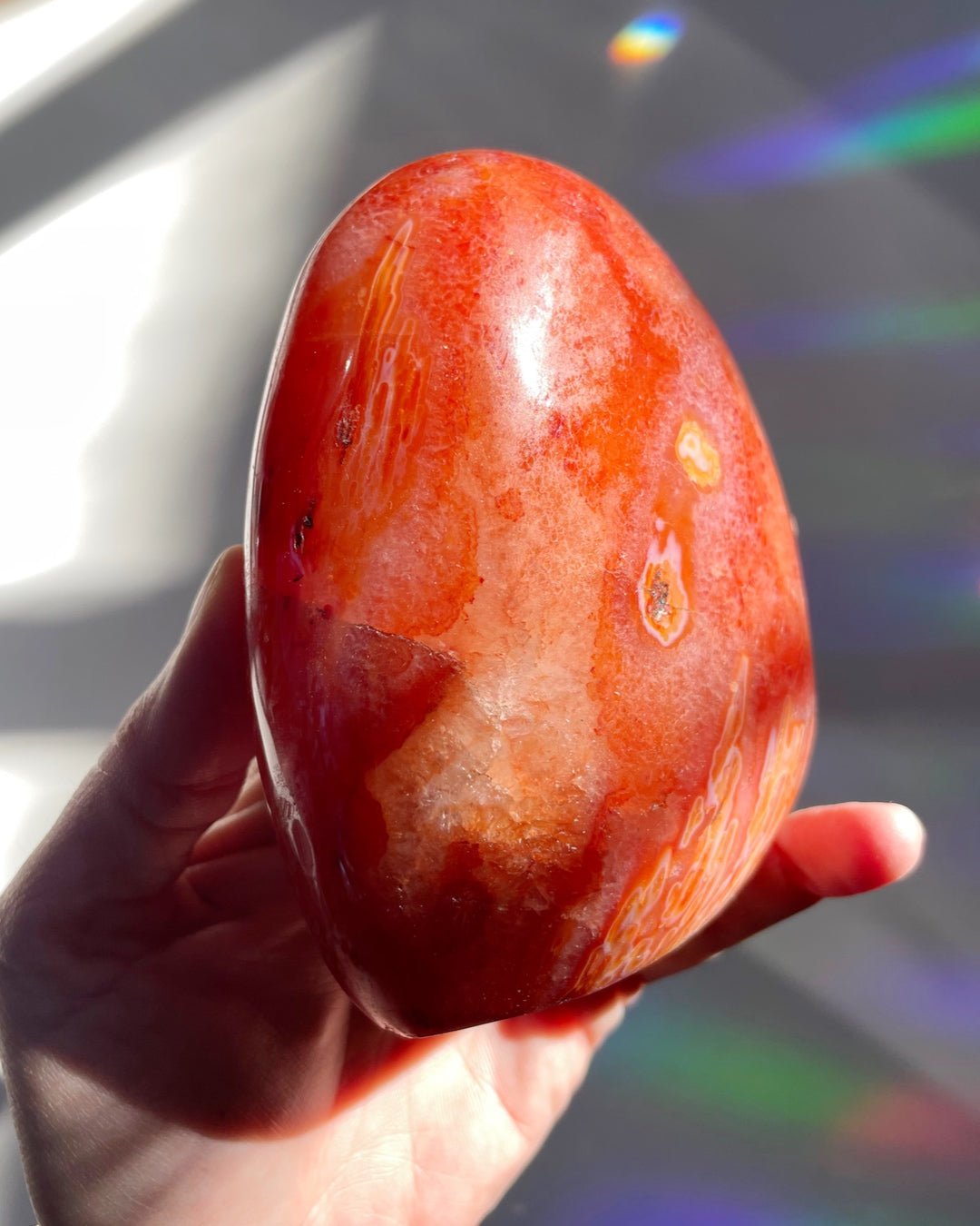 Carnelian Agate Freeform - Ethereal Essentials