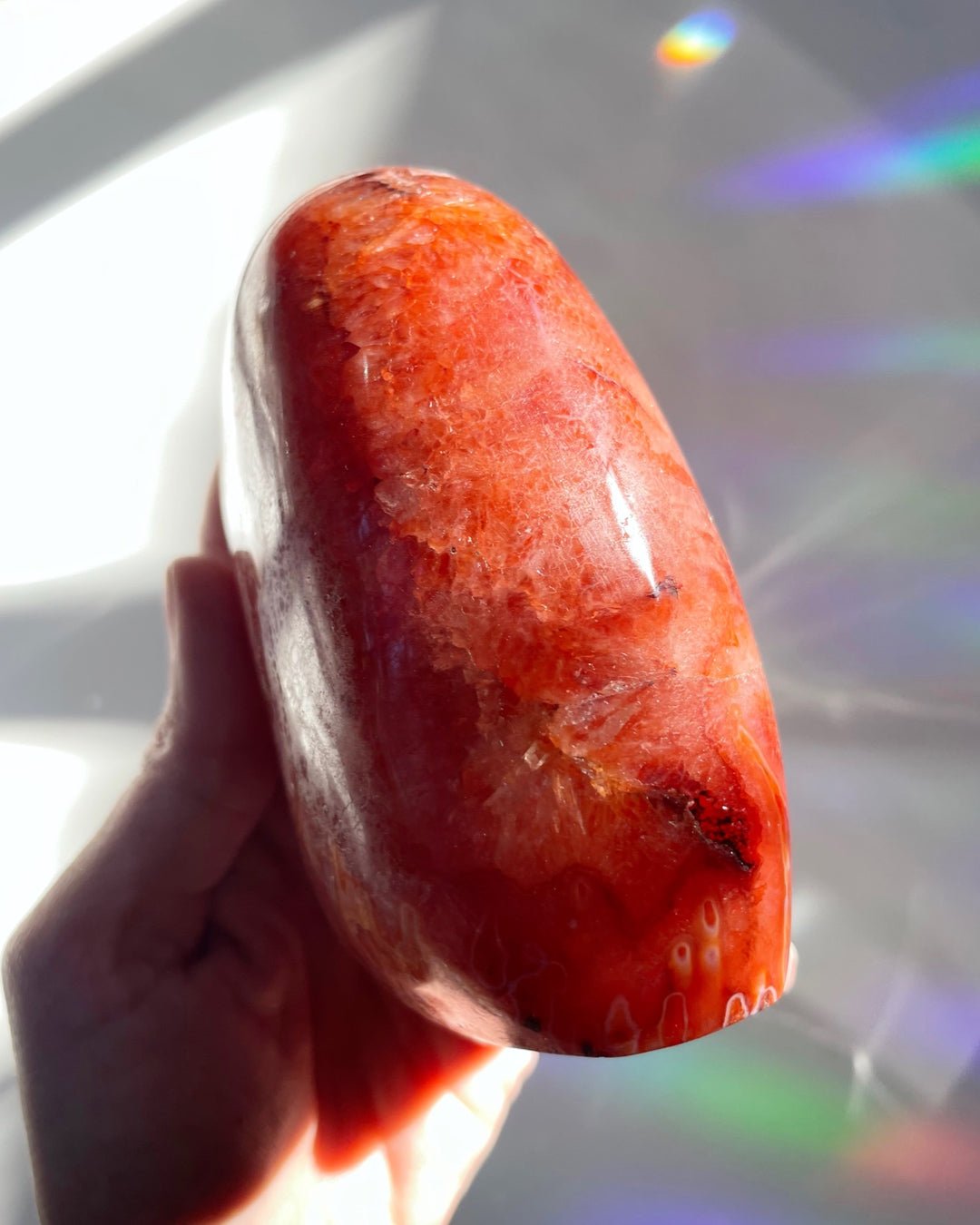 Carnelian Agate Freeform - Ethereal Essentials
