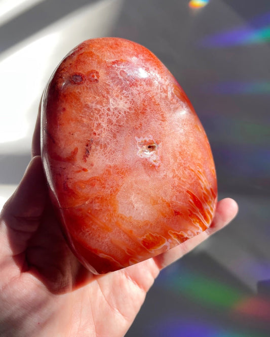 Carnelian Agate Freeform - Ethereal Essentials
