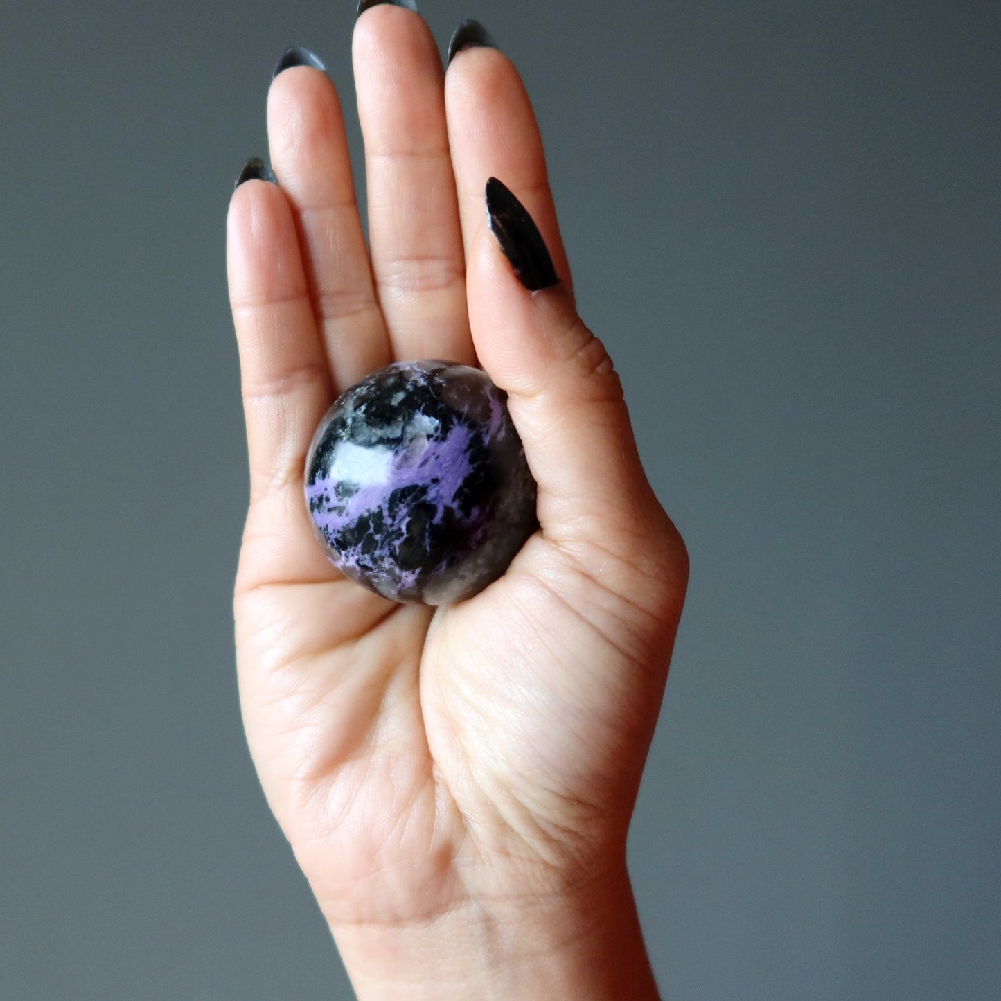 Charoite Sphere Purple Chariot Crystal Ball