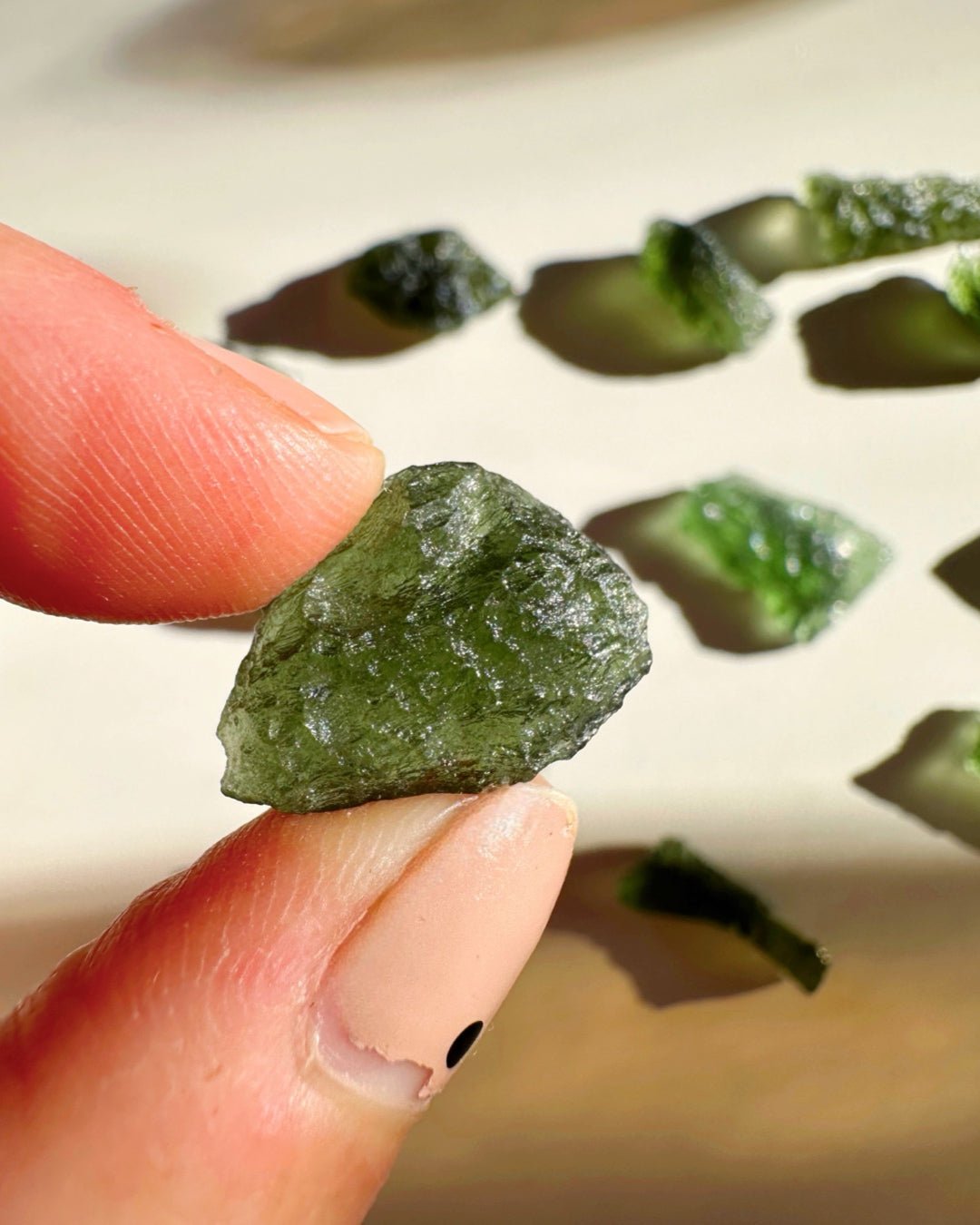 Chlum Moldavite 2 - AA - Ethereal Essentials