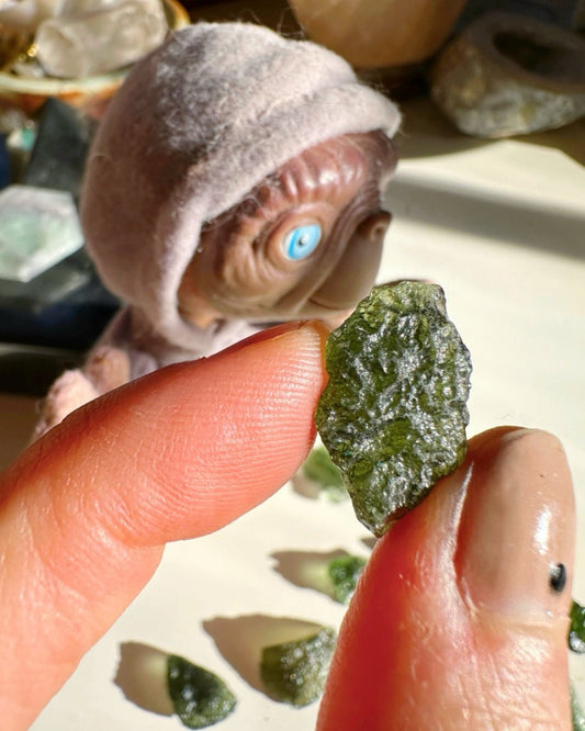 Chlum Moldavite 3 - AA - Ethereal Essentials