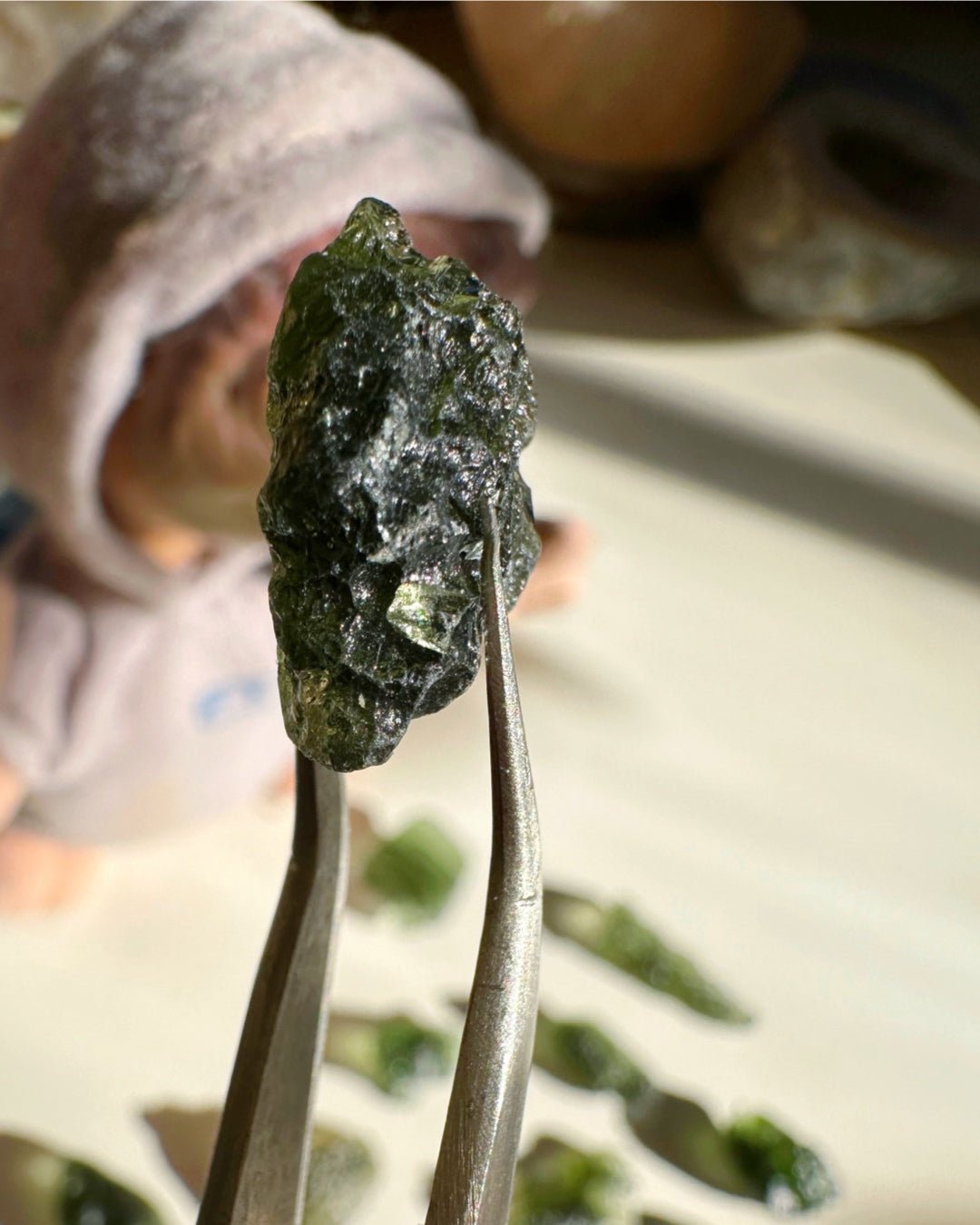 Chlum Moldavite 3 - AA - Ethereal Essentials
