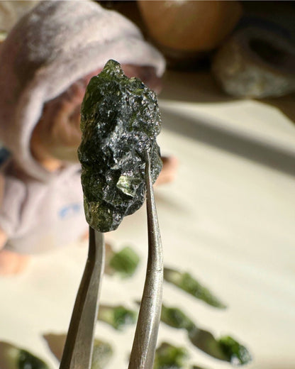 Chlum Moldavite 3 - AA - Ethereal Essentials