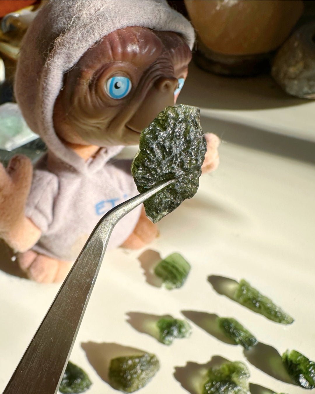 Chlum Moldavite 3 - AA - Ethereal Essentials