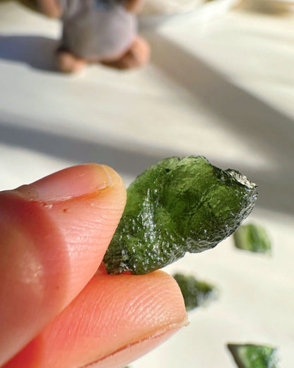 Chlum Moldavite 4 - AA - Ethereal Essentials