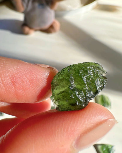 Chlum Moldavite 4 - AA - Ethereal Essentials