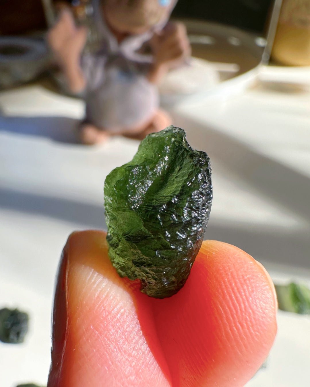 Chlum Moldavite 4 - AA - Ethereal Essentials