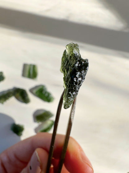 Chlum Moldavite 6 - AA - Ethereal Essentials