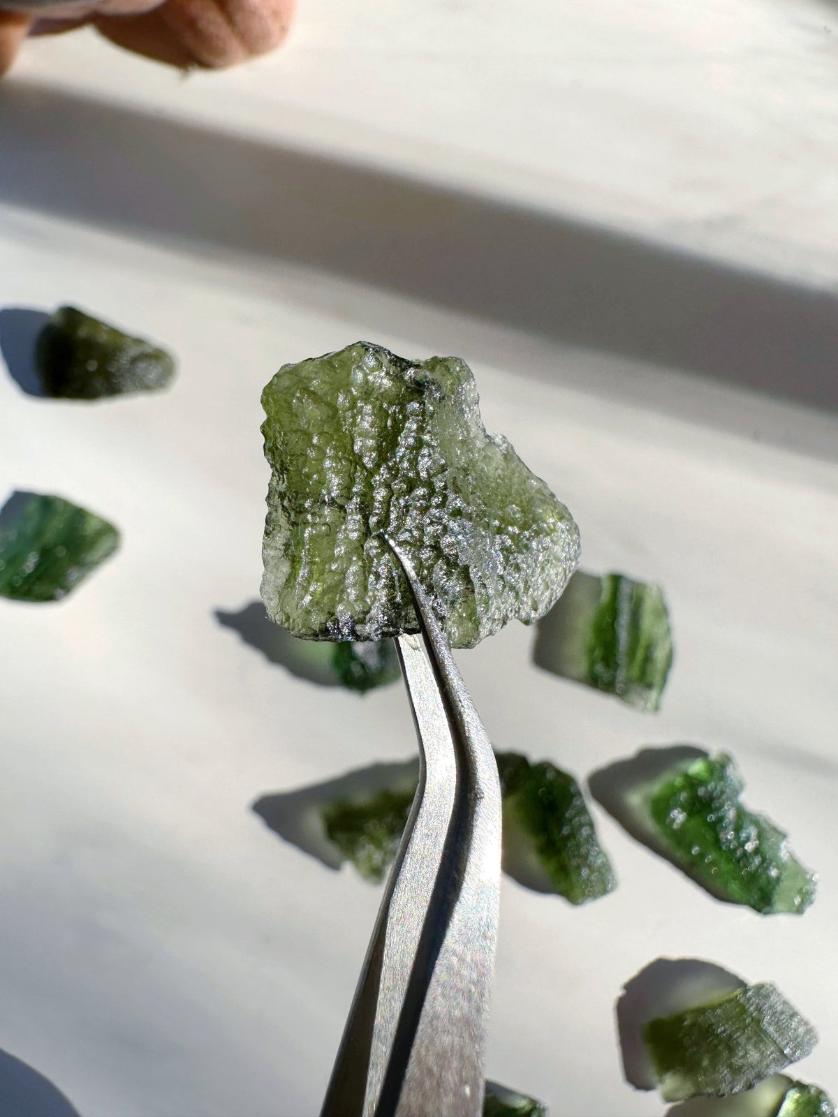 Chlum Moldavite 6 - AA - Ethereal Essentials