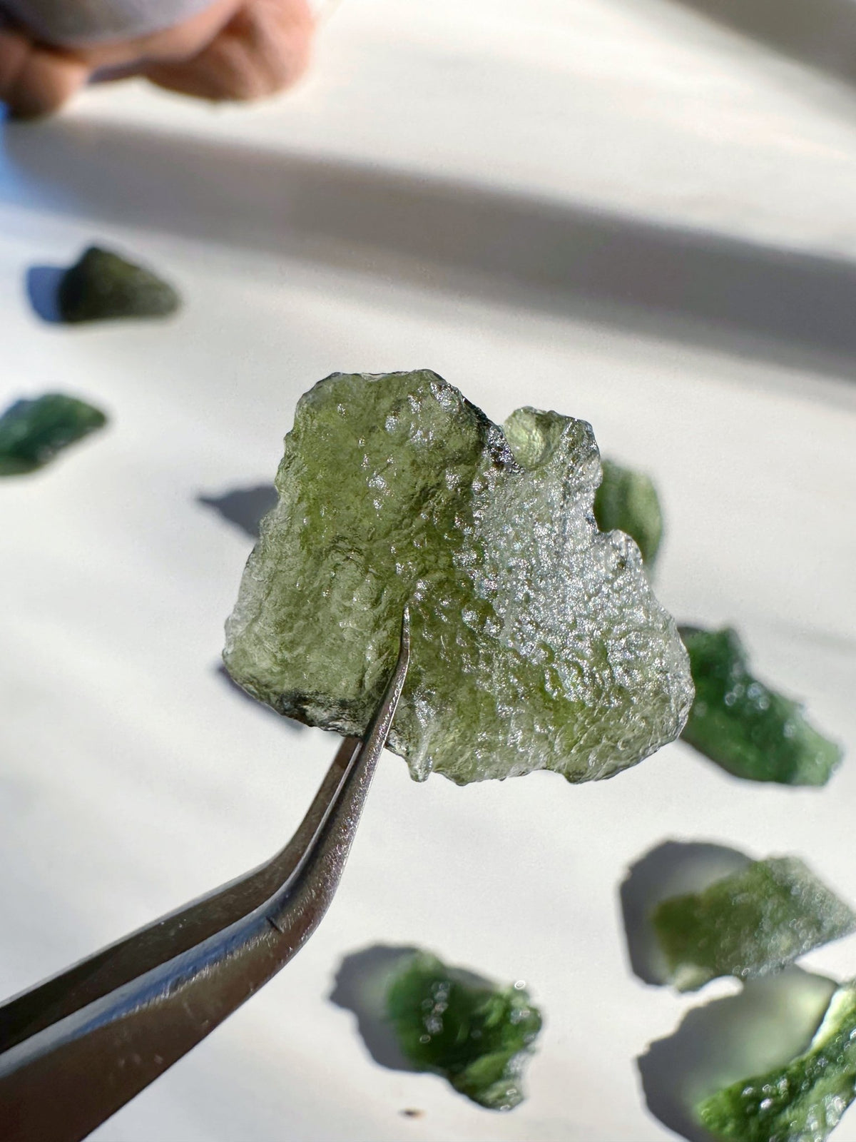 Chlum Moldavite 6 - AA - Ethereal Essentials