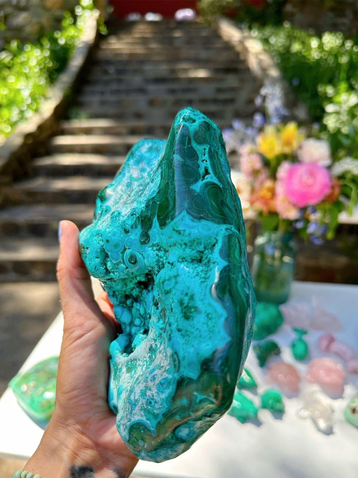 Chrysocolla w/ Malachite - Ethereal Essentials