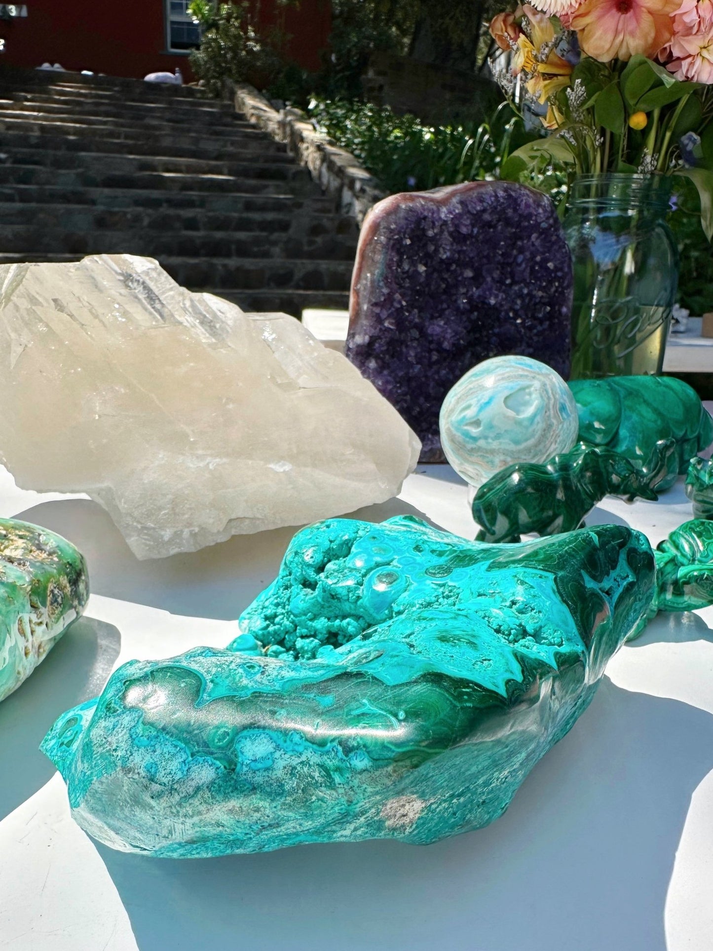 Chrysocolla w/ Malachite - Ethereal Essentials