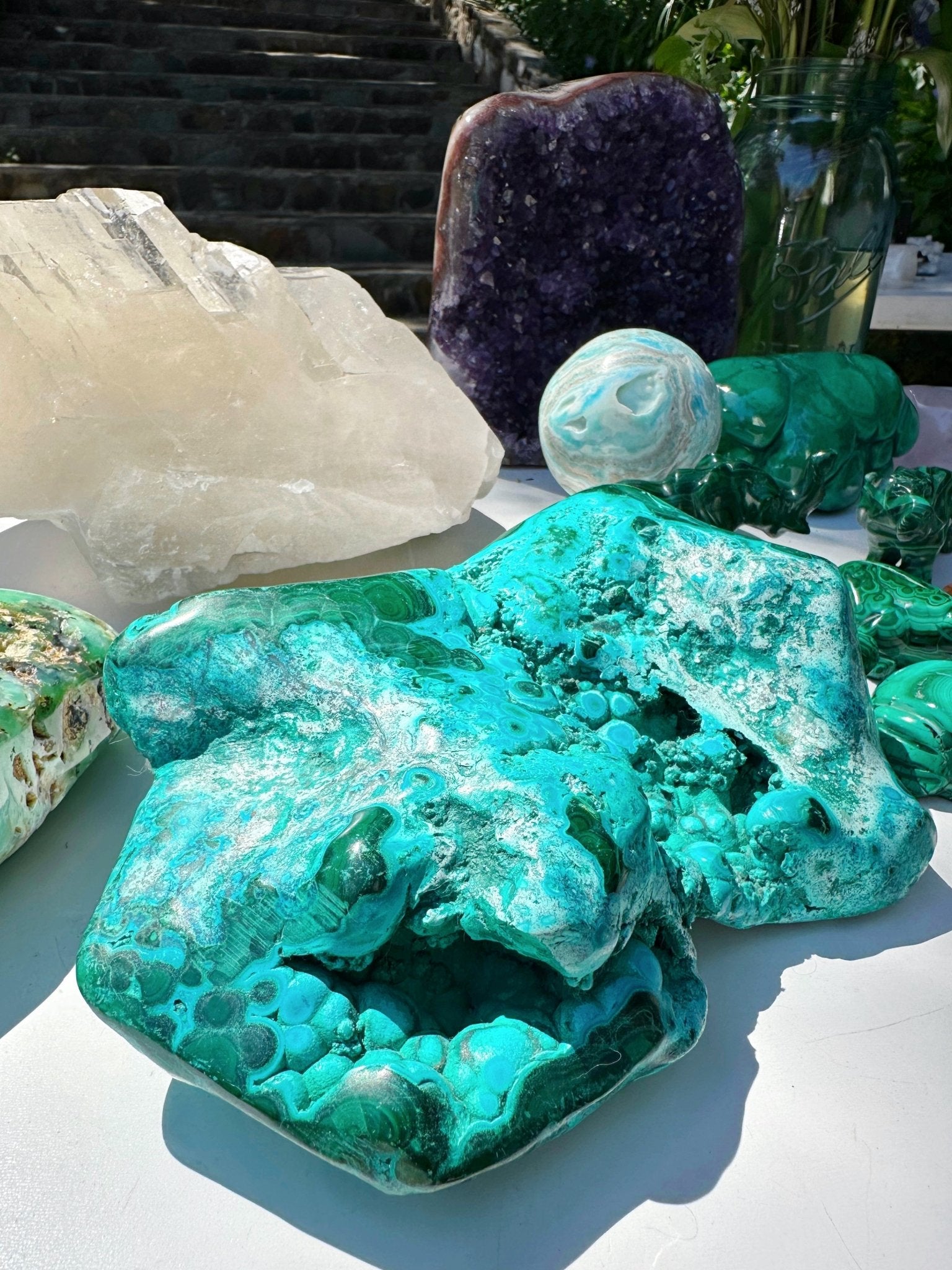 Chrysocolla w/ Malachite - Ethereal Essentials