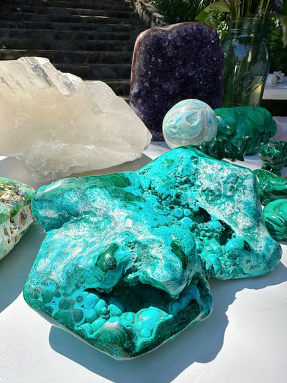 Chrysocolla w/ Malachite - Ethereal Essentials