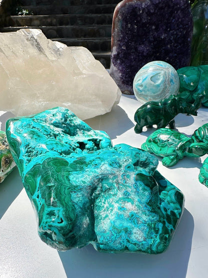 Chrysocolla w/ Malachite - Ethereal Essentials