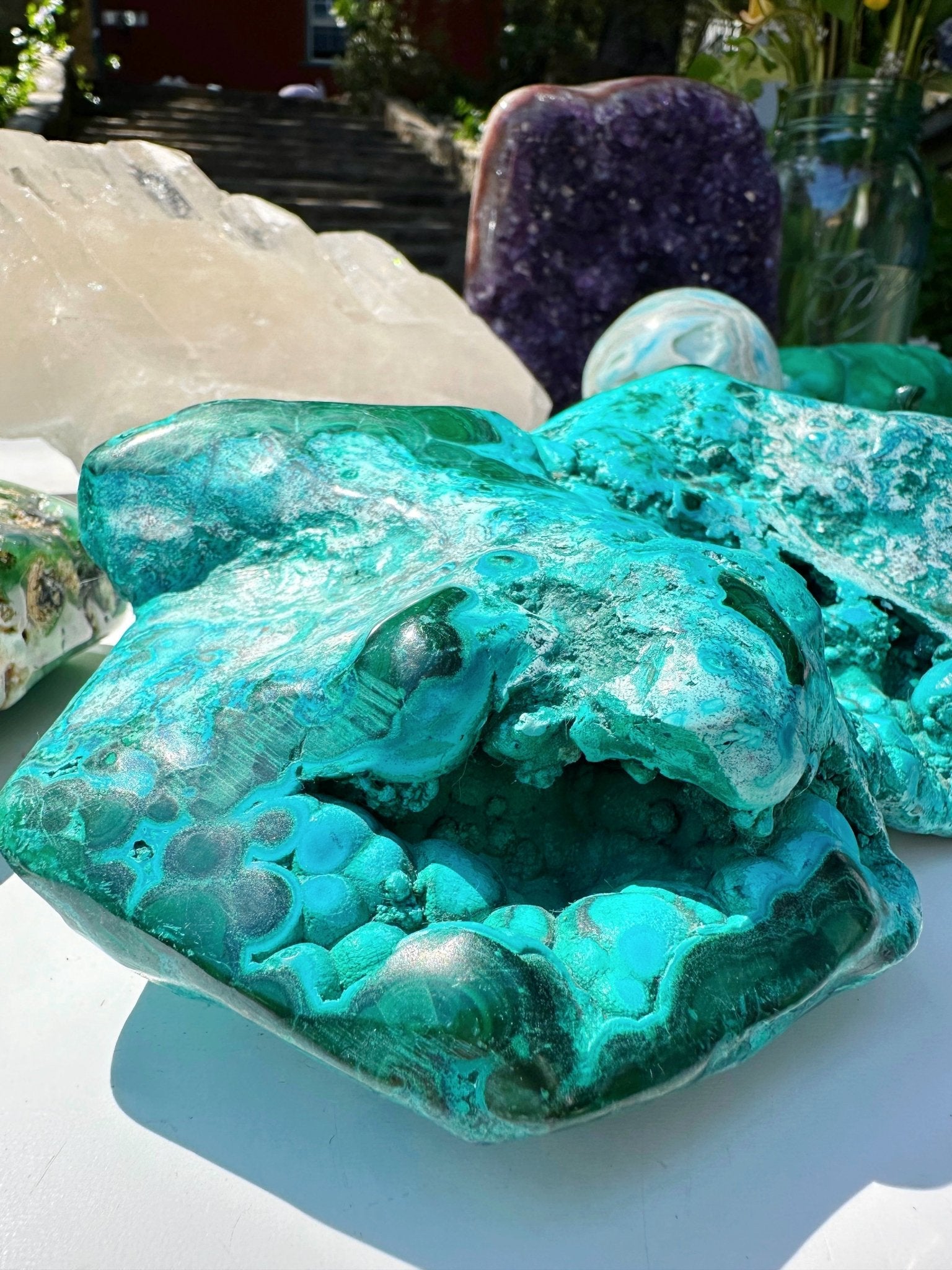 Chrysocolla w/ Malachite - Ethereal Essentials